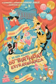 60th Birthday Extravaganza show poster