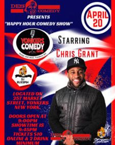 The Happy Hour Comedy Show at Yonkers Comedy Club show poster