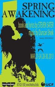 Spring Awakening show poster