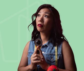 Sierra Madre Playhouse Wraps Lunar New Year Programming with Book Launch for Auntie Kristina’s Guide to Asian American Activism by Kristina Wong, 4/18 show poster