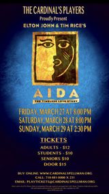 Aida  show poster
