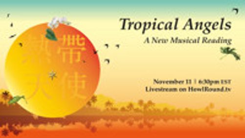 Tropical Angels, a new musical reading show poster
