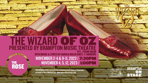 The Wizard of Oz show poster
