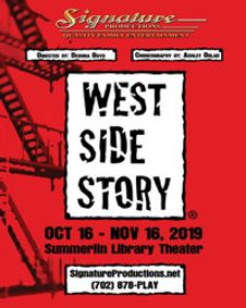 West Side Story show poster