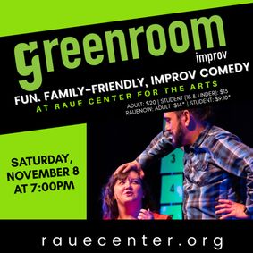 GreenRoom Improv show poster