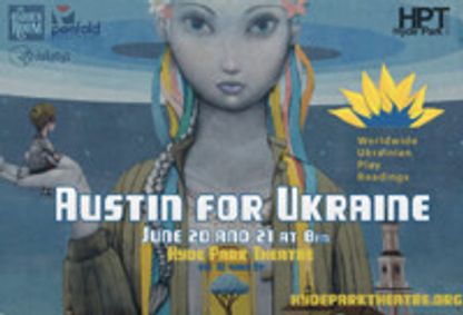 Austin for Ukraine show poster