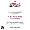 If We Were Birds by Erin Shields (Staged Reading in Michigan