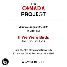 If We Were Birds by Erin Shields (Staged Reading show poster