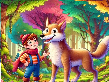 Peter and the Wolf Children’s Orchestral Concert show poster