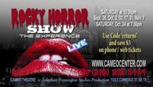 ROCKY HORROR SHOW LIVE show poster