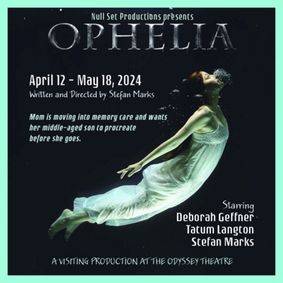 OPHELIA show poster