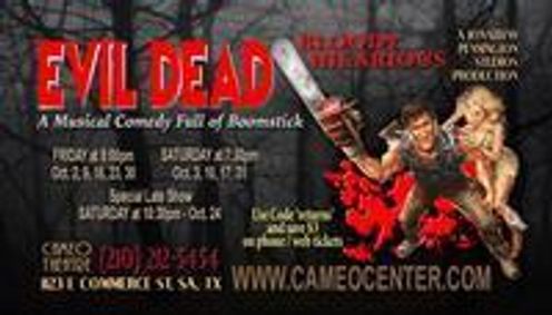 EVIL DEAD THE MUSICAL show poster