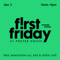 Poster House Presents Free First Friday