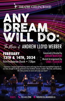 Theatre Collingwood Presents: ANY DREAM WILL DO: The Music of Andrew Lloyd Webber