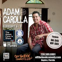 Comedian Adam Carolla Live in Naples, Florida!