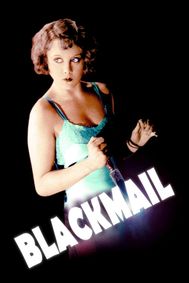 Alfred Hitchcock's Blackmail show poster