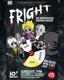 Fright: The Improvised Horror Movie show poster