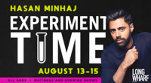 Hasan Minhaj: Experiment Time show poster