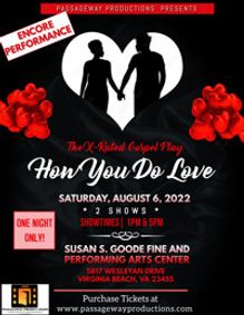The X-rated Gospel Play How You Do Love show poster