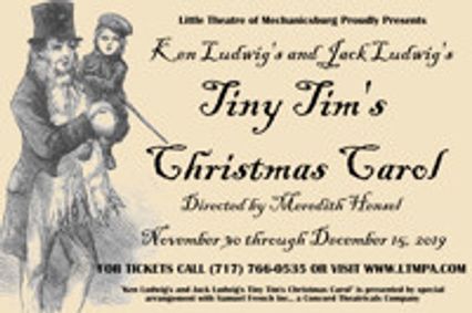 Ken Ludwig's and Jack Ludwig's Tiny Tim's Christmas Carol show poster