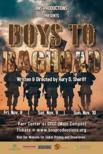 Boys to Baghdad, winner of the prestigious Taste of Theatre award for Best Director, delves into the lives of several young men from different walks of life who find themselves in the heart of the Iraq War. Through a powerful narrative, the play expl