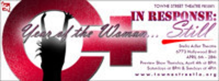 IN RESPONSE;  Year of the Woman (Still) show poster