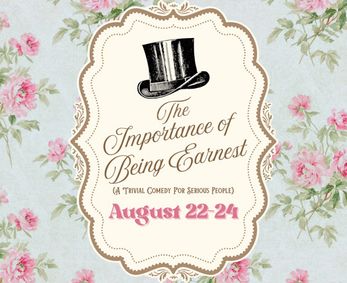 The Importance of Being Earnest show poster