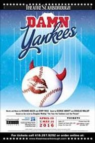 Damn Yankees show poster