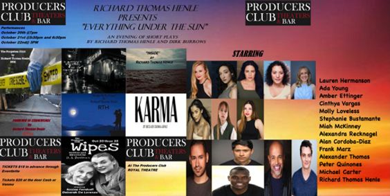 Everything Under The Sun (a night of short plays) show poster