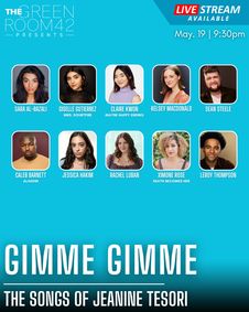 Gimme Gimme: The Songs of Jeanine Tesori show poster