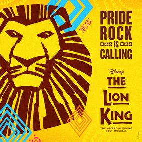 The Lion King at Reynolds Hall at The Smith Center show poster
