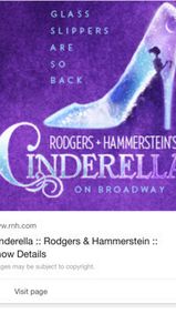 Cinderella show poster