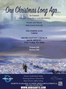 William Mayer's One Christmas Long Ago