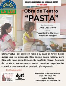 PASTA por José Díaz Cofré show poster