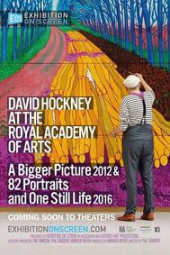 Exhibitions on Screen: David Hockney show poster