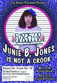 Junie B. Jones is Not a Crook show poster