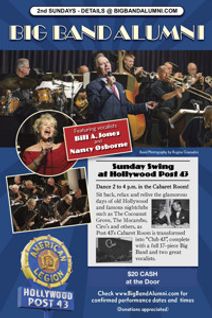 The Big Band Alumni Swings at Historic Hollywood Post 43