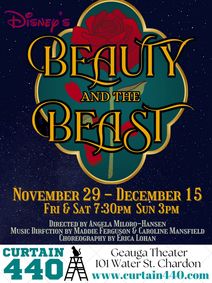 Beauty and the Beast show poster