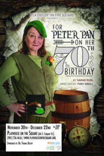 For Peter Pan on her 70th Birthday
