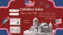 July Cinballera Salon - Songs of America