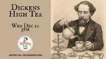 Dickens Fest High Tea in New Hampshire