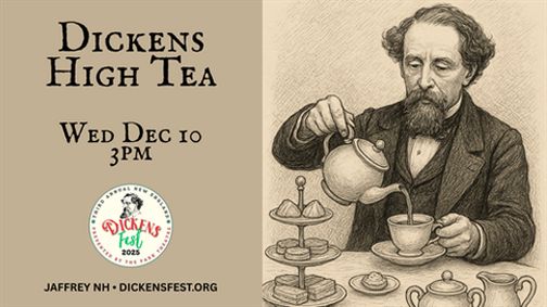 Dickens Fest High Tea show poster