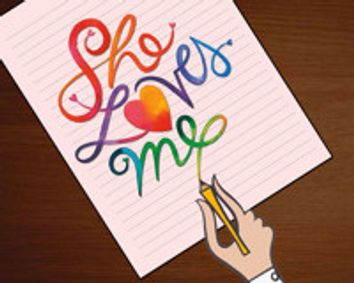 She Loves Me show poster