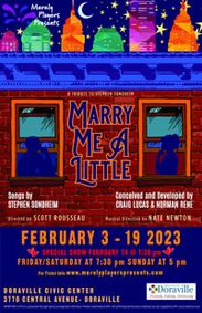 Marry Me a Little show poster