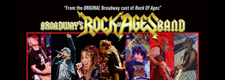 Broadway’s Rock of Ages Band show poster