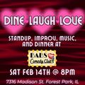 Dine, Laugh, Love- Valetine's Day Comedy Show and Buffet Dinner in Chicago