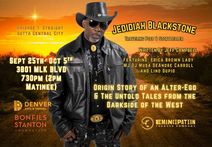 Jedidiah Blackstone: Origin Story of an Alter Ego & the Untold Tales from the Darkside of the West