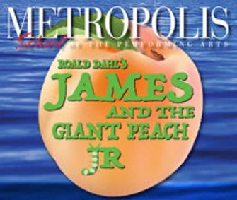 Roald Dahl's James and the Giant Peach Jr. show poster