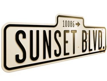 Sunset Boulevard show poster