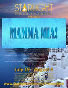 Mamma Mia! show poster